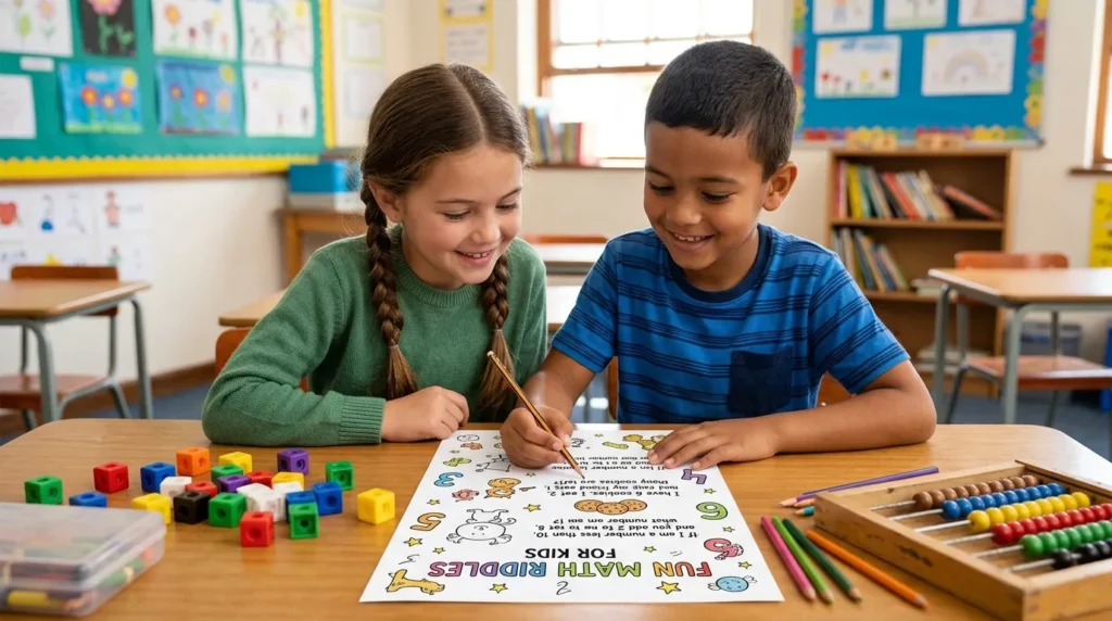 Easy Math Riddles for Kids