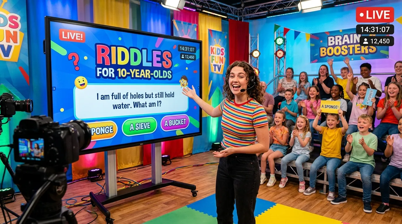 Easy Riddles for 10-Year-Olds