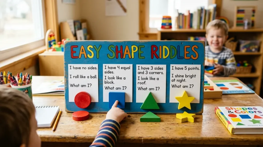 Easy Shape Riddles