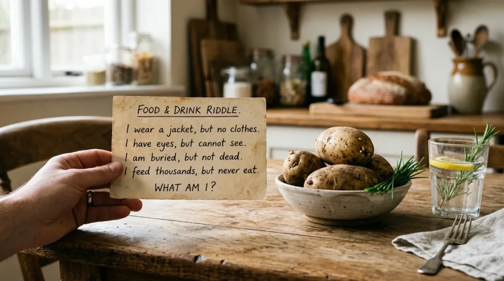 Food and Drink Riddles