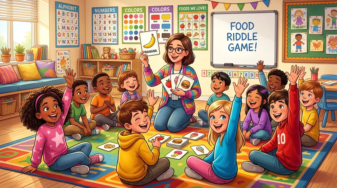 Food Riddle for Kids