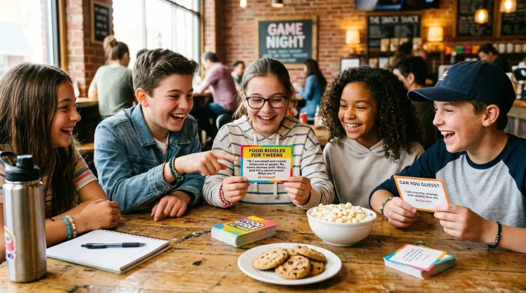 Food Riddles for Tweens