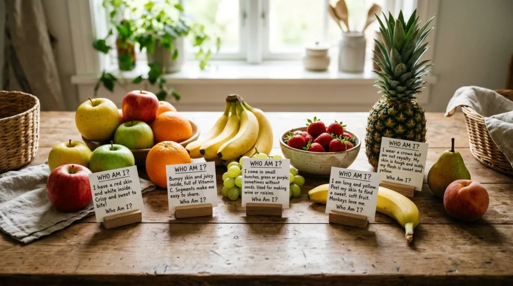 Fruits Who Am I Riddles
