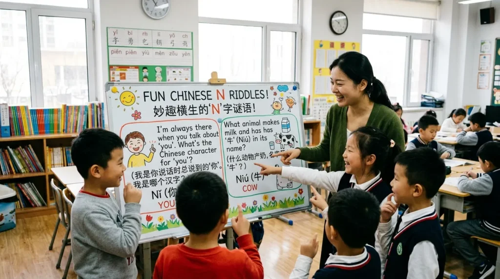 Fun Classroom Chinese N Riddles
