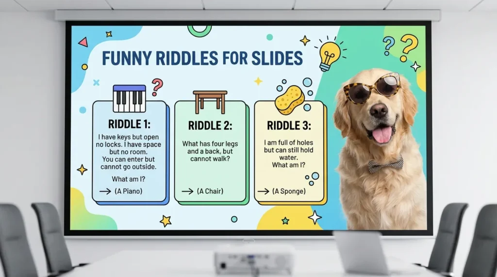 Funny Riddles for Slides