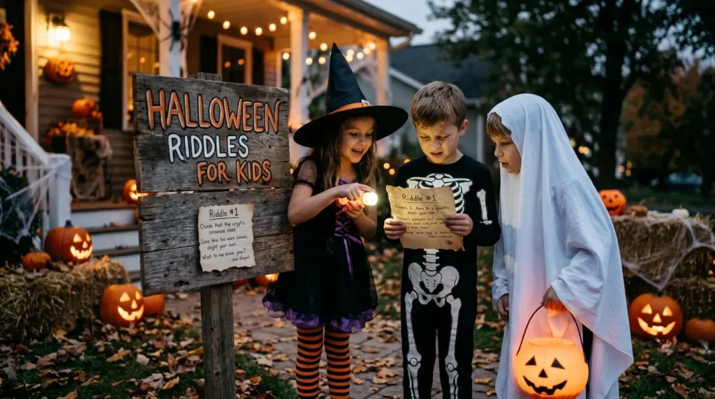Halloween Riddles for Kids