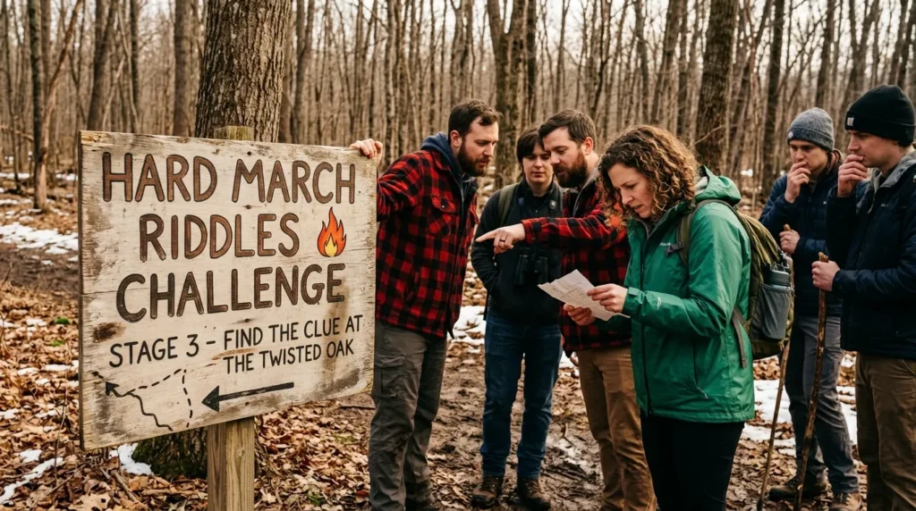 Hard March Riddles Challenge 🔥