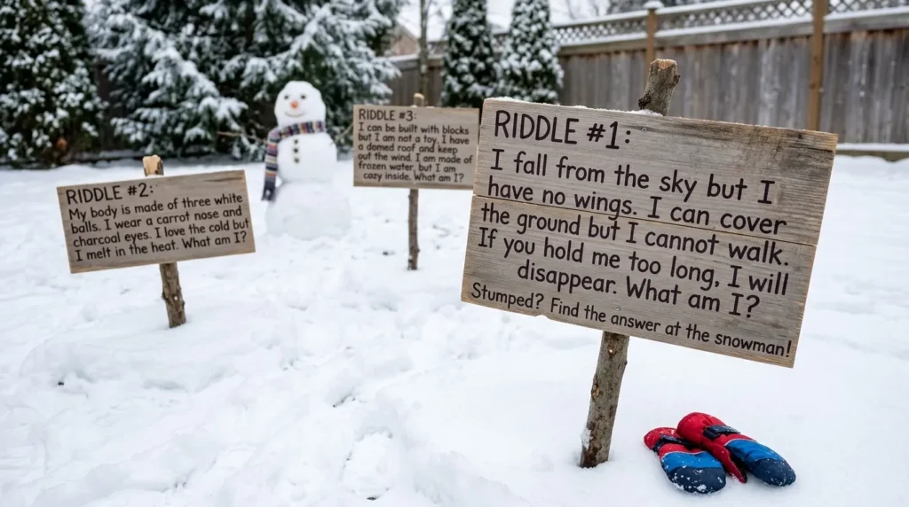 Hard Snow Riddles for Kids