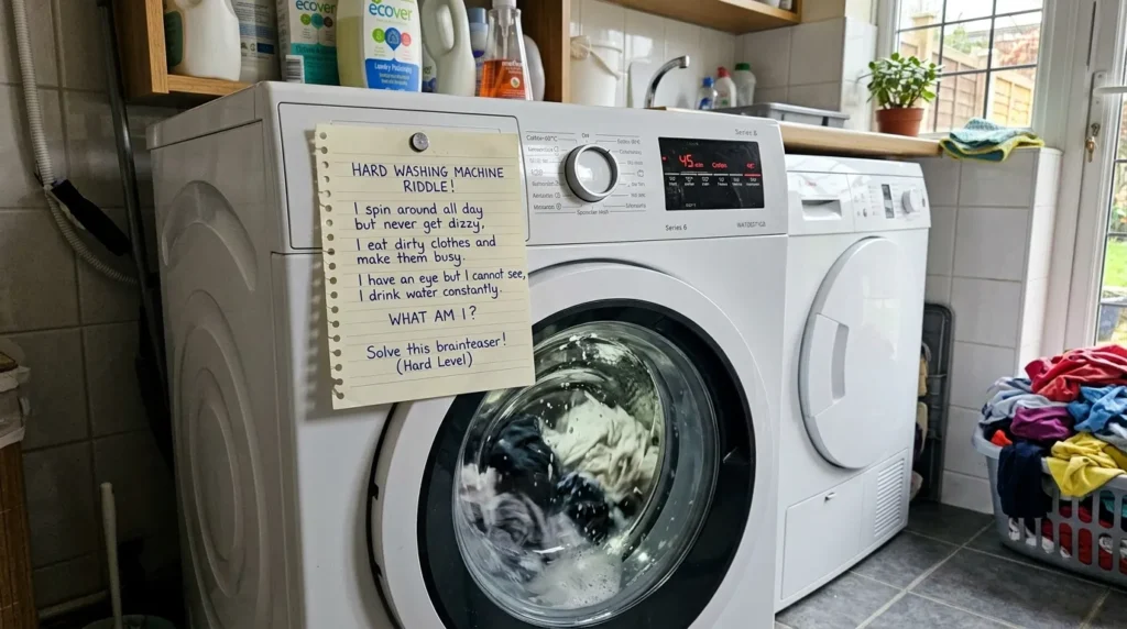 Β Hard Washing Machine Riddles