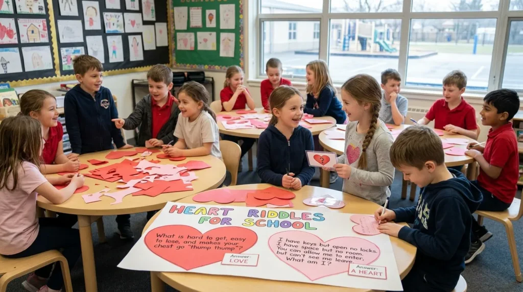 Heart Riddles for School Activities