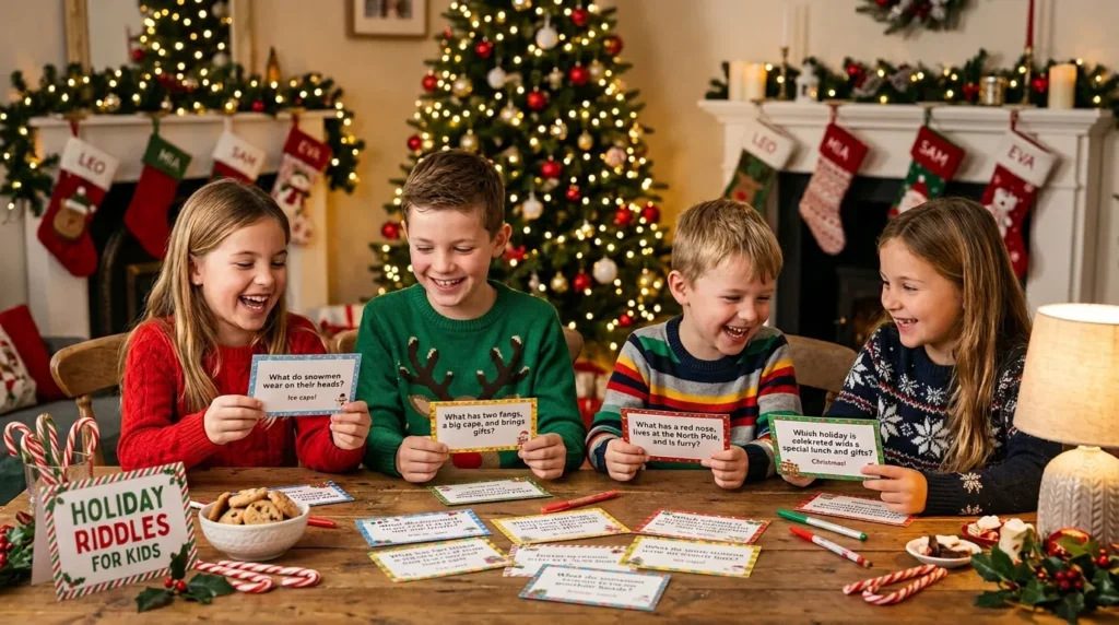 Holiday Riddles For Kids🎉