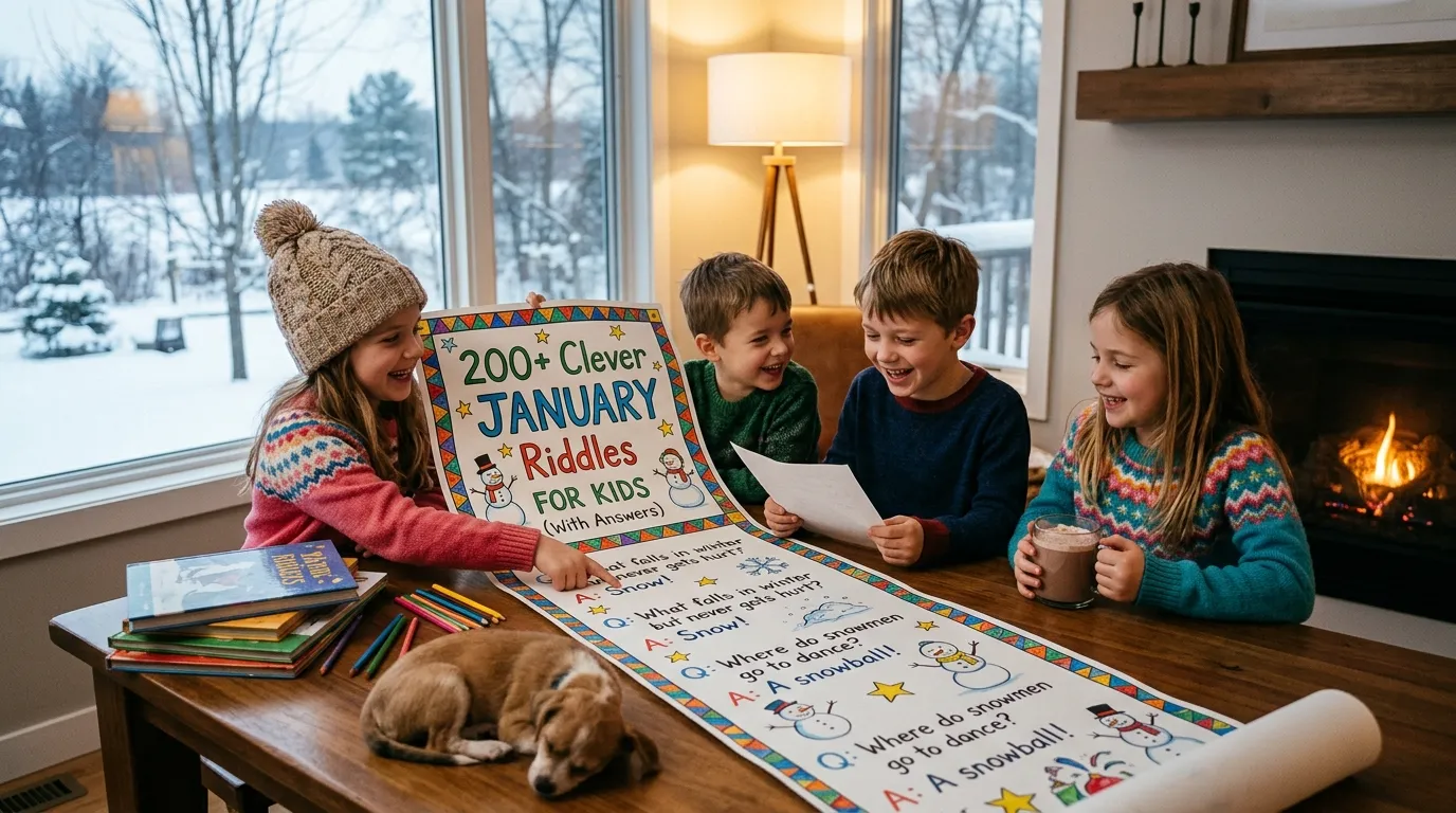 January Riddle for Kids