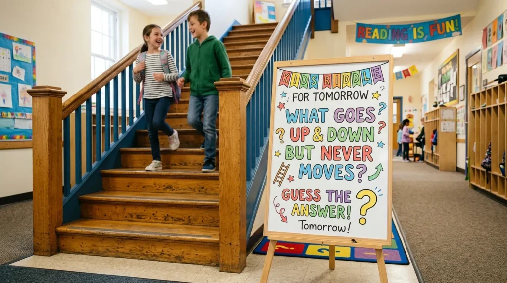 Kids Riddle for Tomorrow