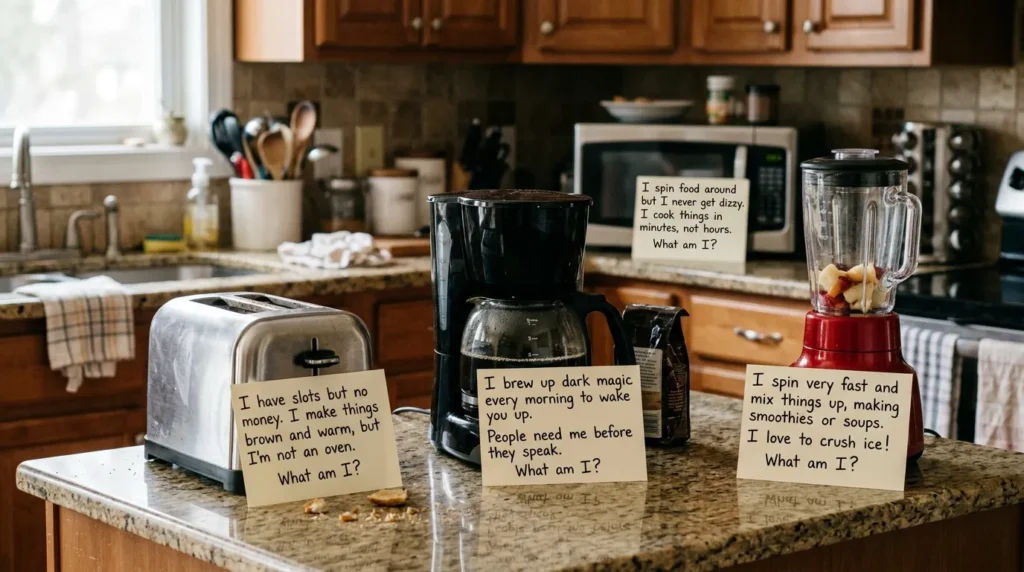 Kitchen Appliance Riddles