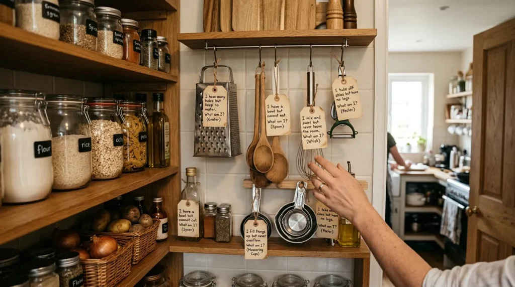 Kitchen Tools Pantry Riddles