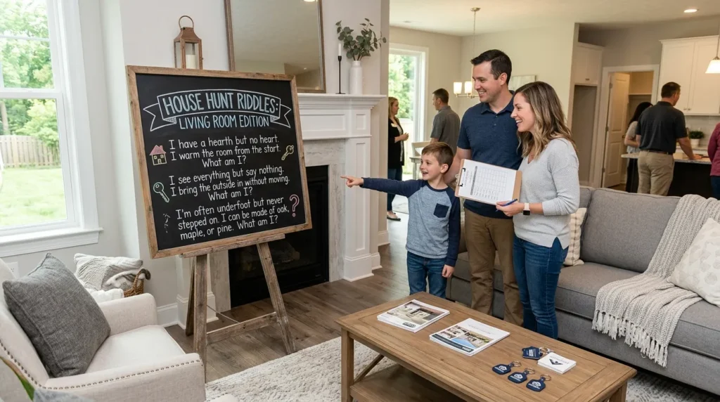 Living Room Riddles for House Hunts