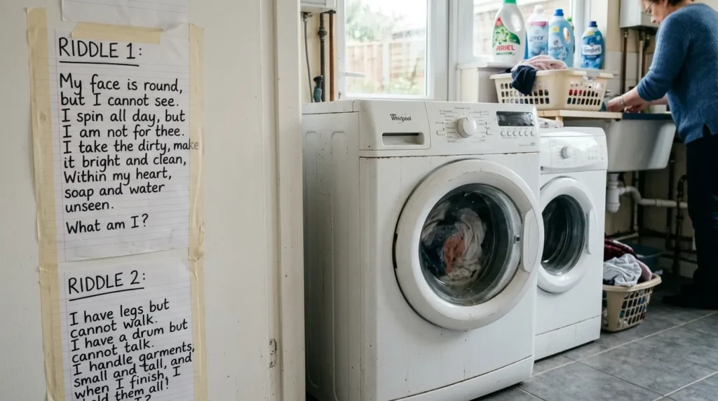 Β Long Washing Machine Riddles