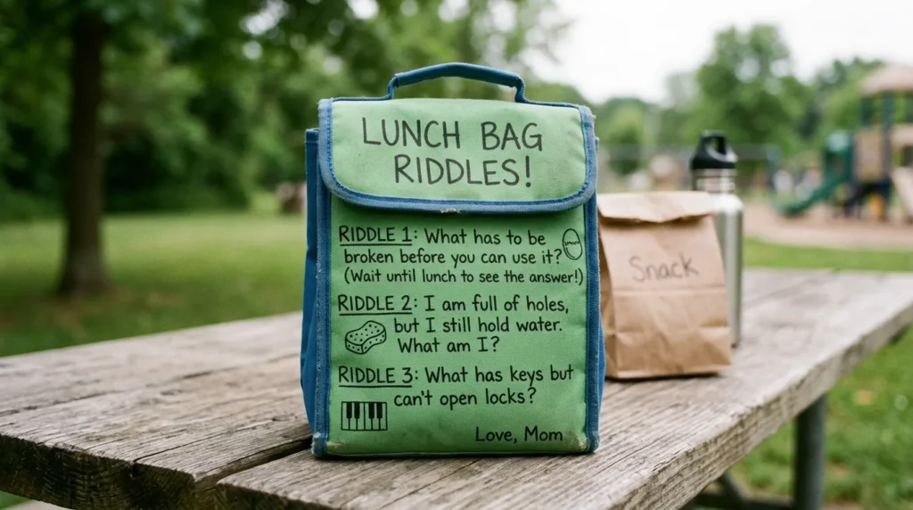 Lunch Bag Riddles