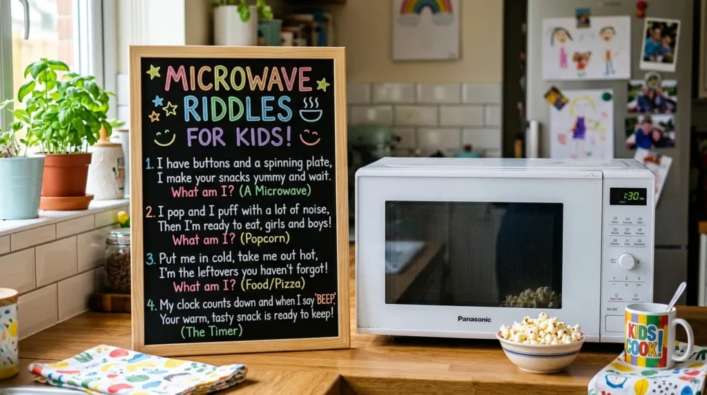 Microwave Riddles for Kids