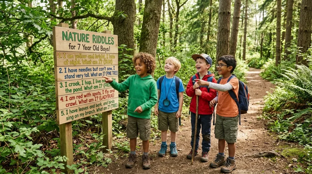 Nature Riddles for 7 Year Old Boys