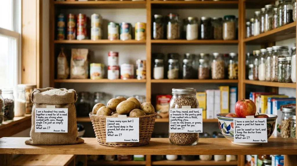 Pantry Food Riddles