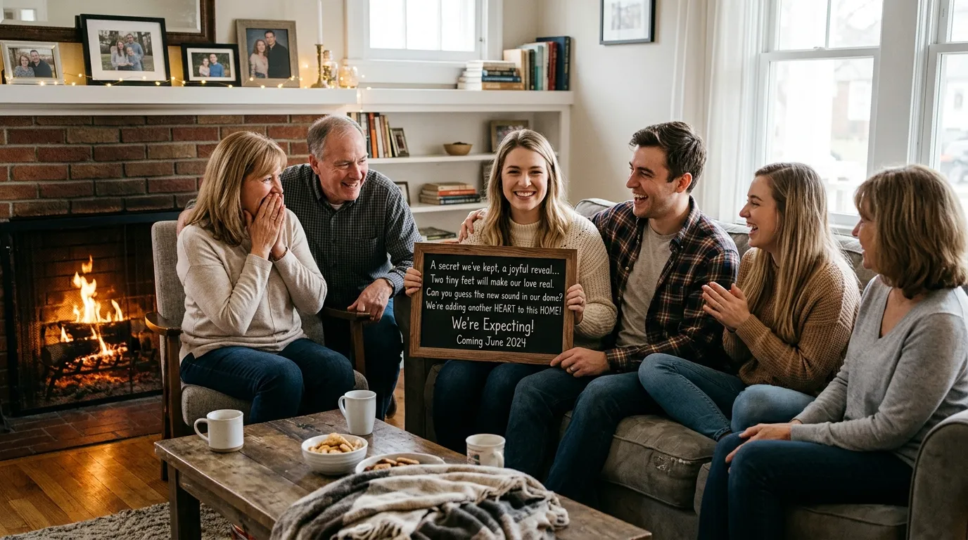 Pregnancy Announcement Riddle for Family