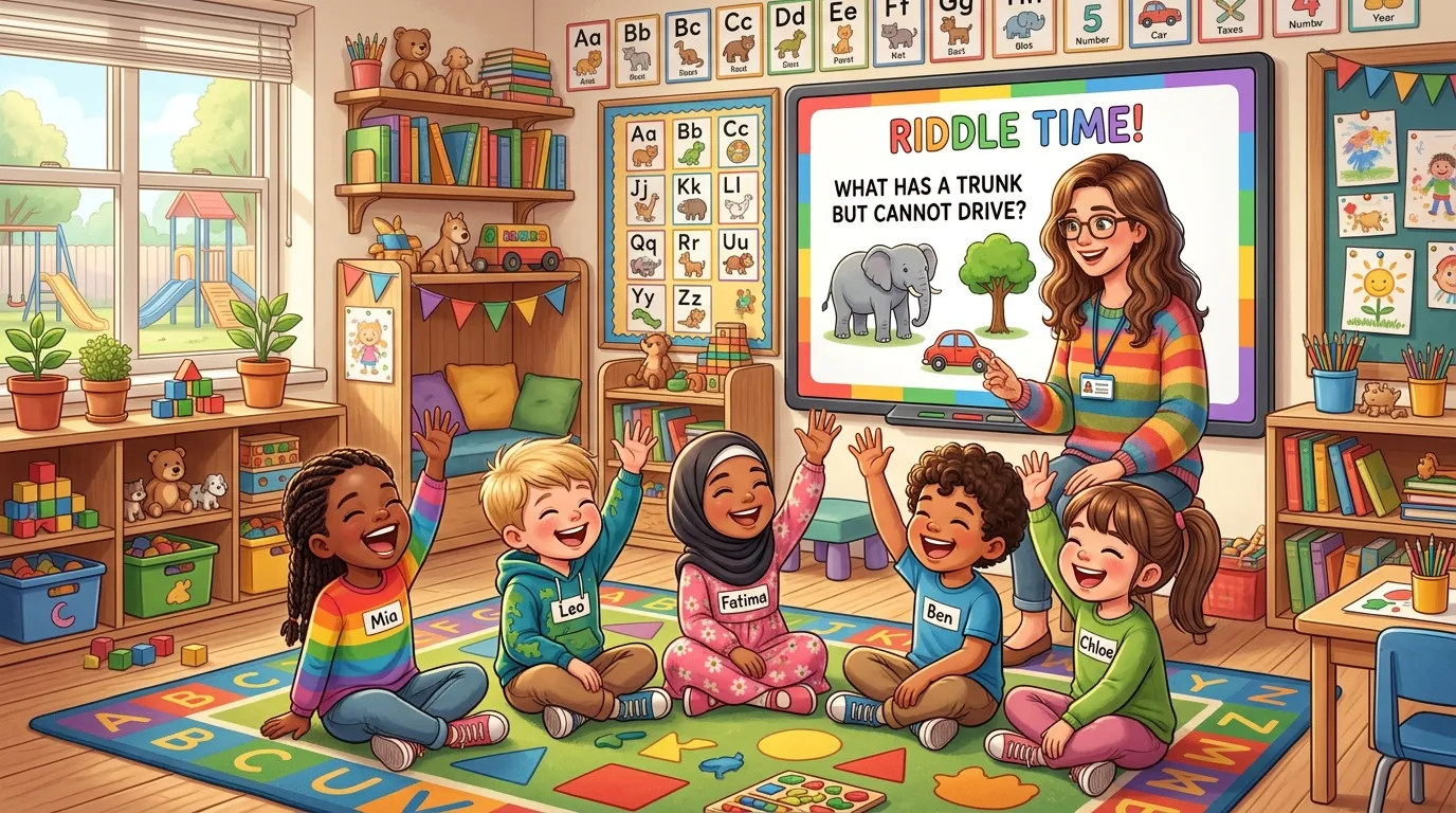 Riddle for 5 Years Old