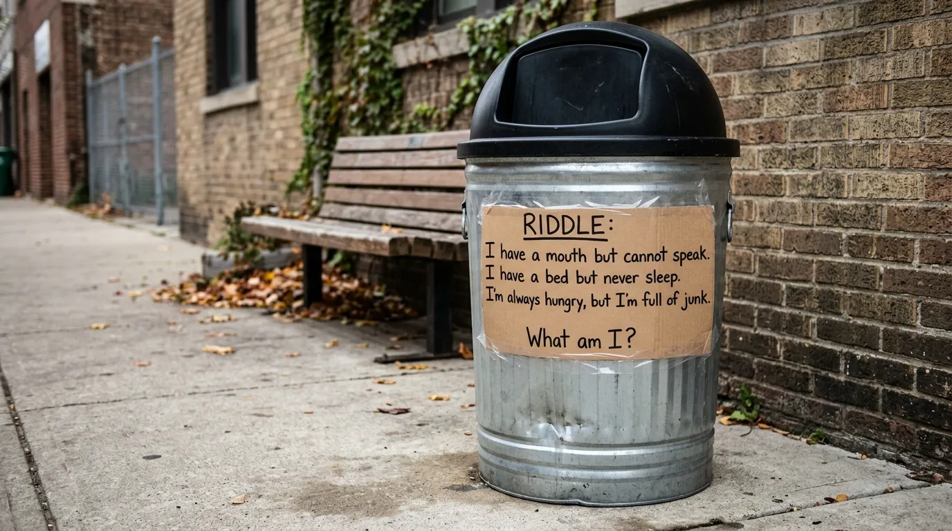 Riddle for Trash Can