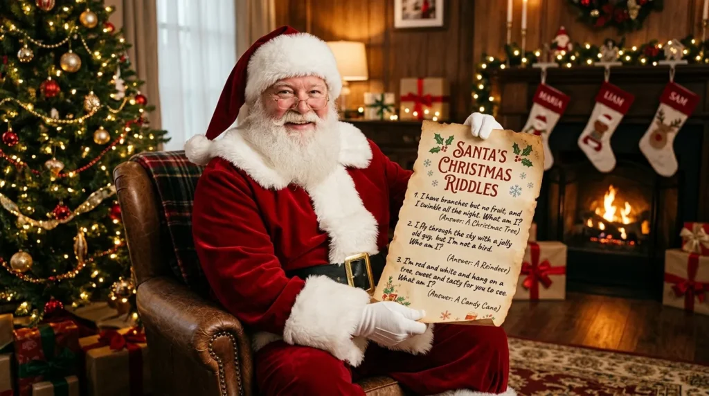 Santa Claus Christmas Riddles