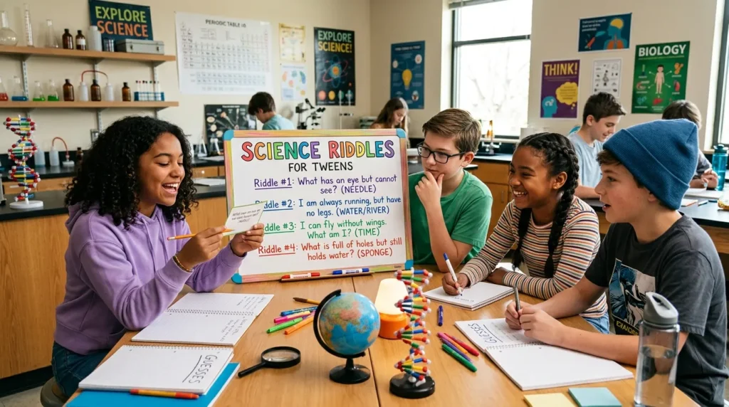 Science Riddles for Tweens