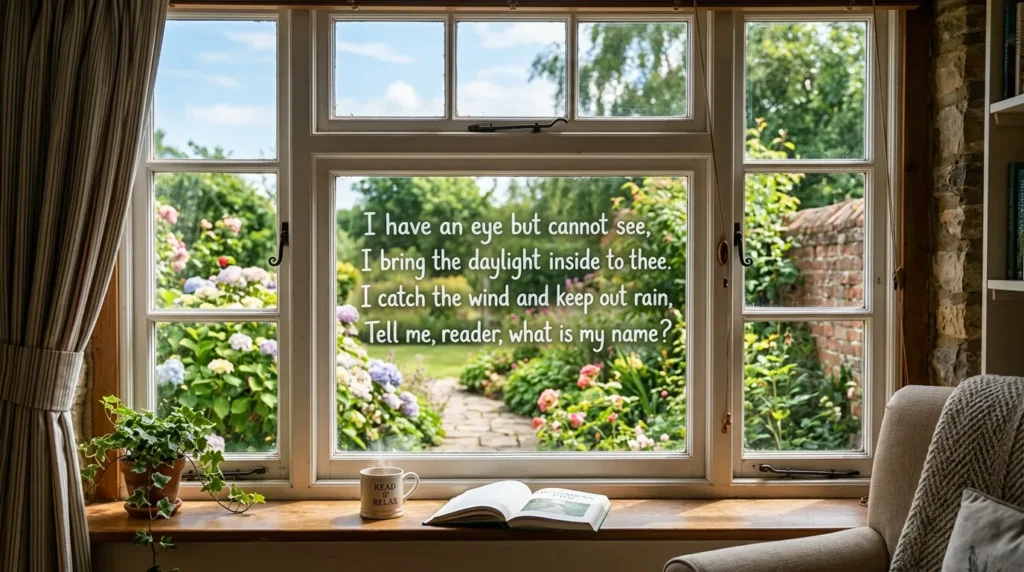 Short Riddle for a Window
