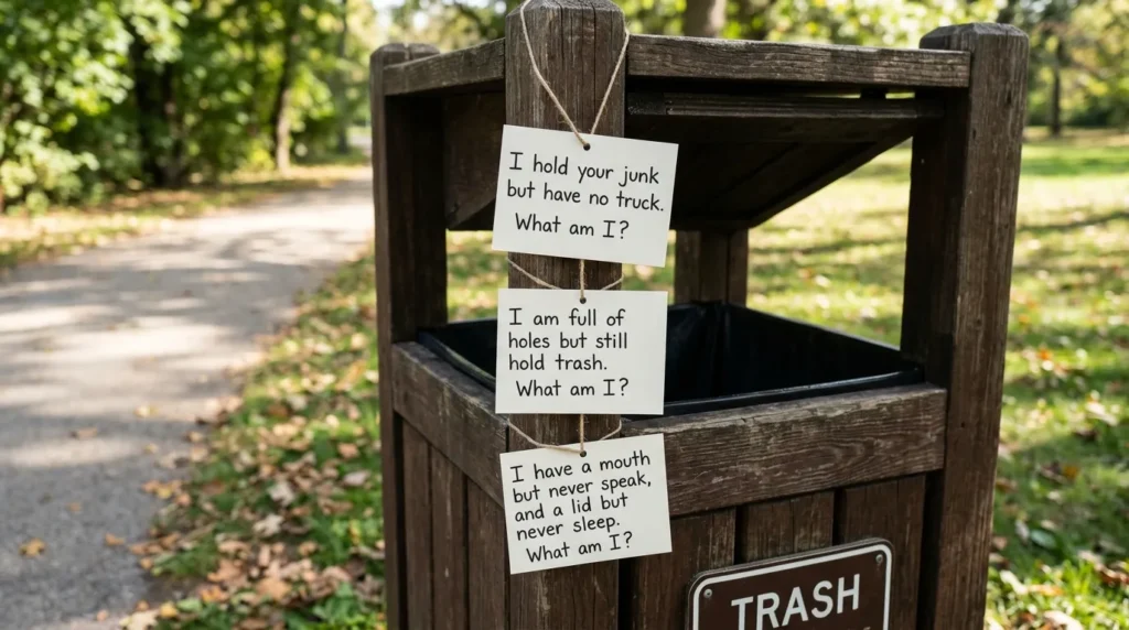 Short Trash Can Riddles