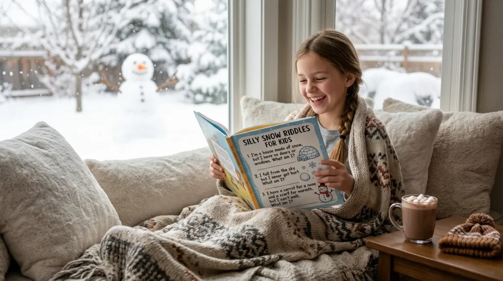 Silly Snow Riddles for Kids