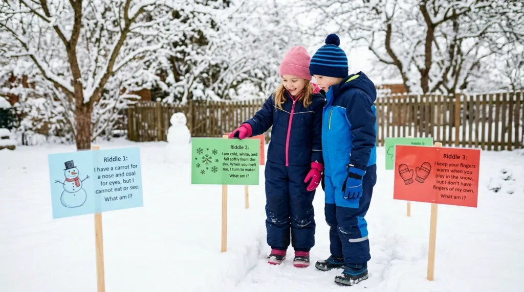 Snow Riddles for Kids