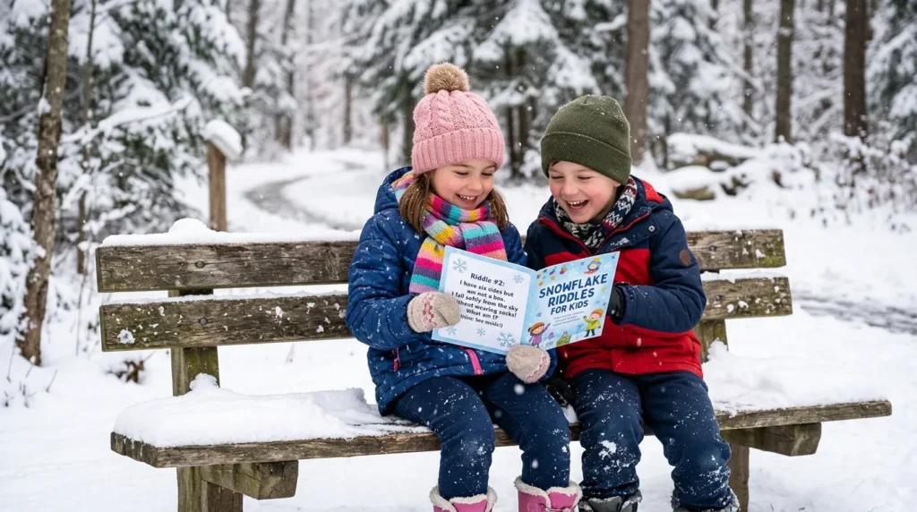 Snowflake Riddles for Kids