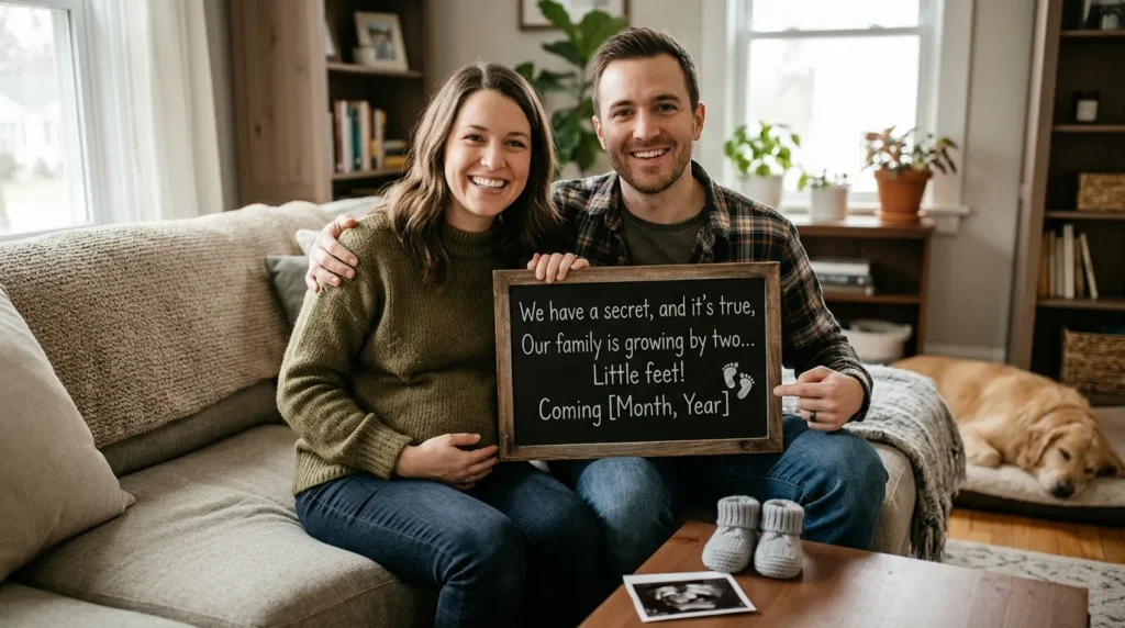 Social Media Pregnancy Announcement Riddles