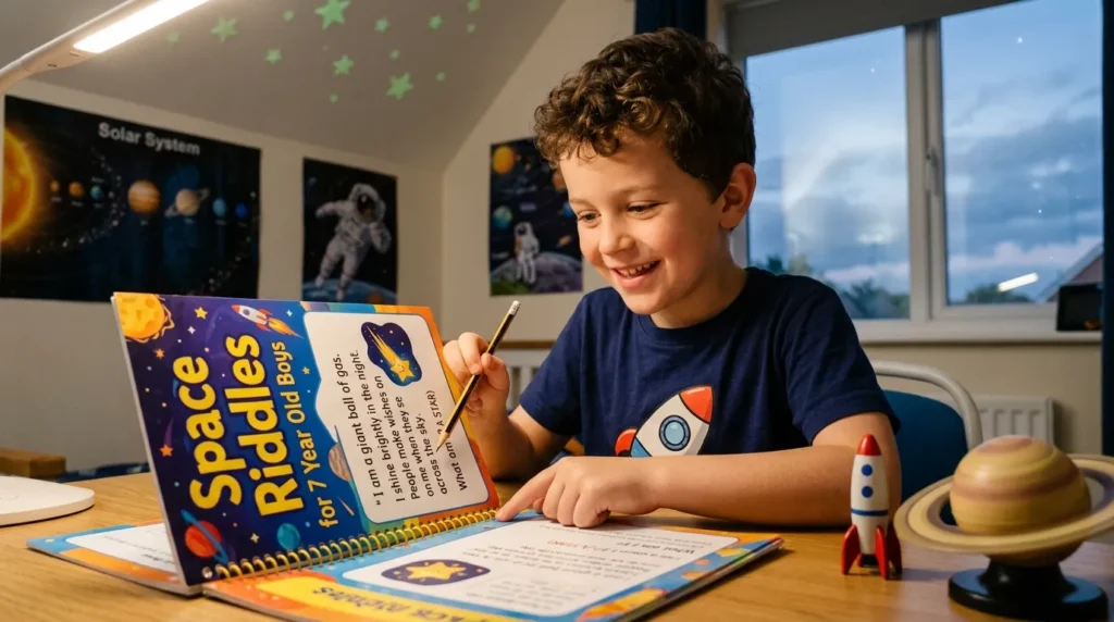 Space Riddles for 7 Year Old Boys