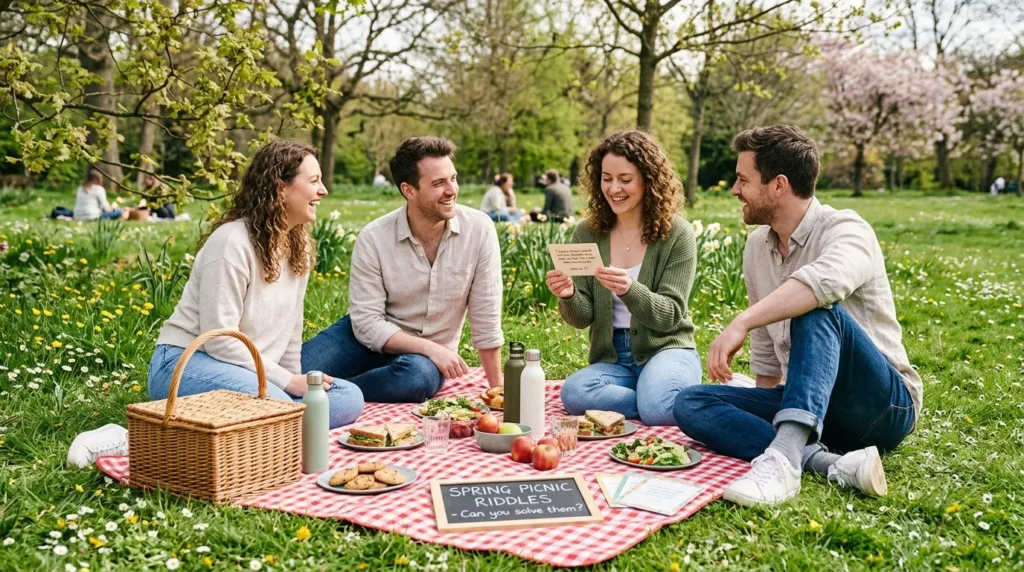Spring Picnic Riddles for Adults