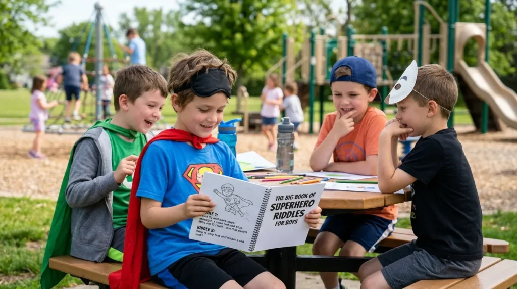Superhero Riddles for 7 Year Old Boys