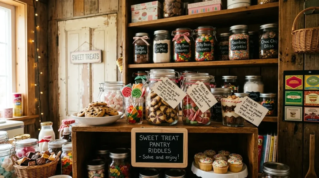 Sweet Treat Pantry Riddles