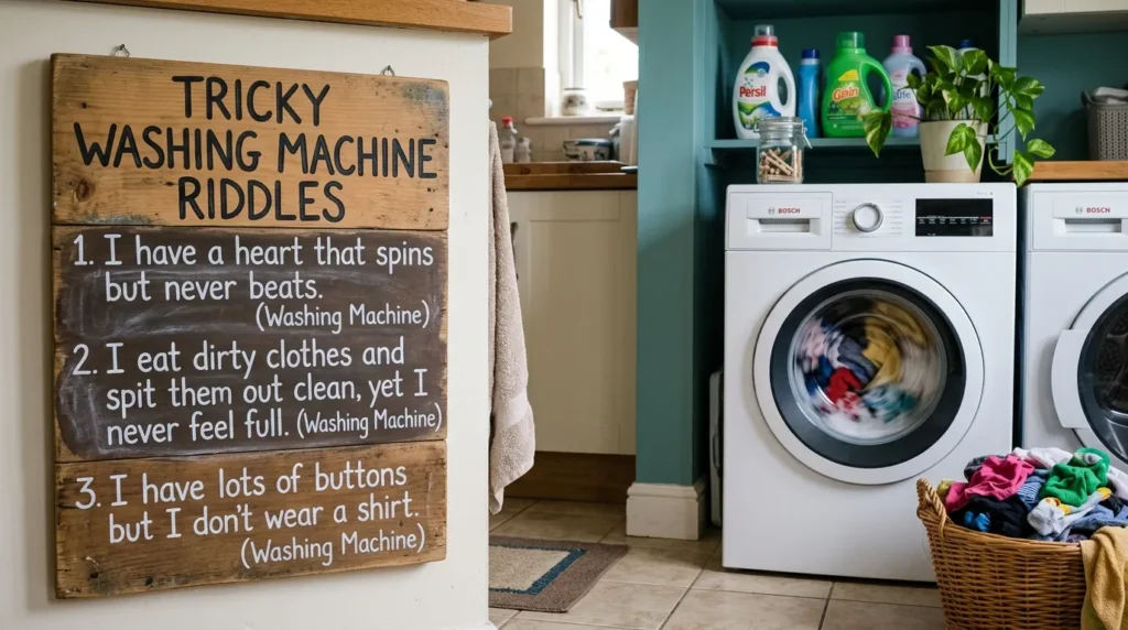 Β Tricky Washing Machine Riddles
