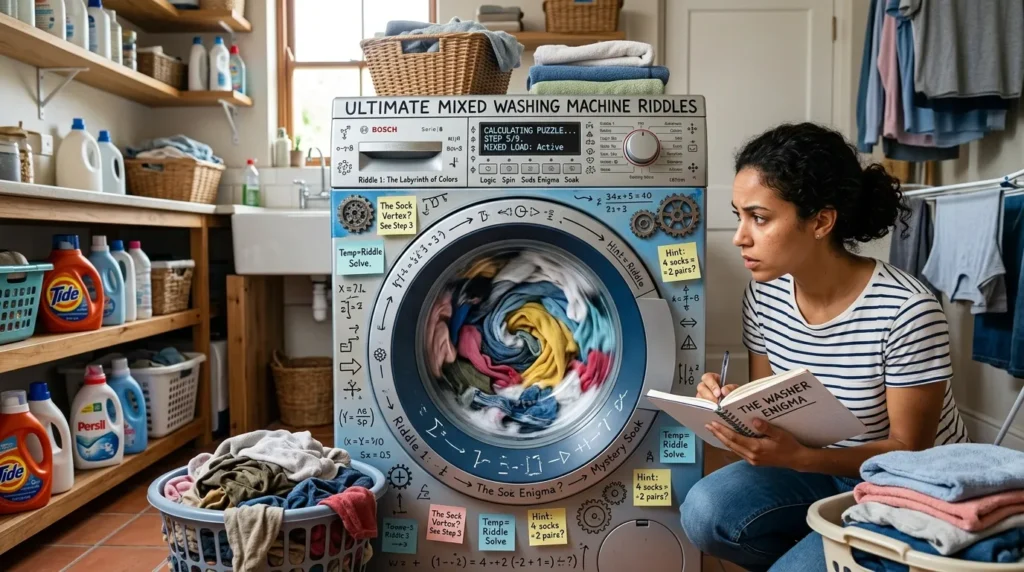 Β Ultimate Mixed Washing Machine Riddles
