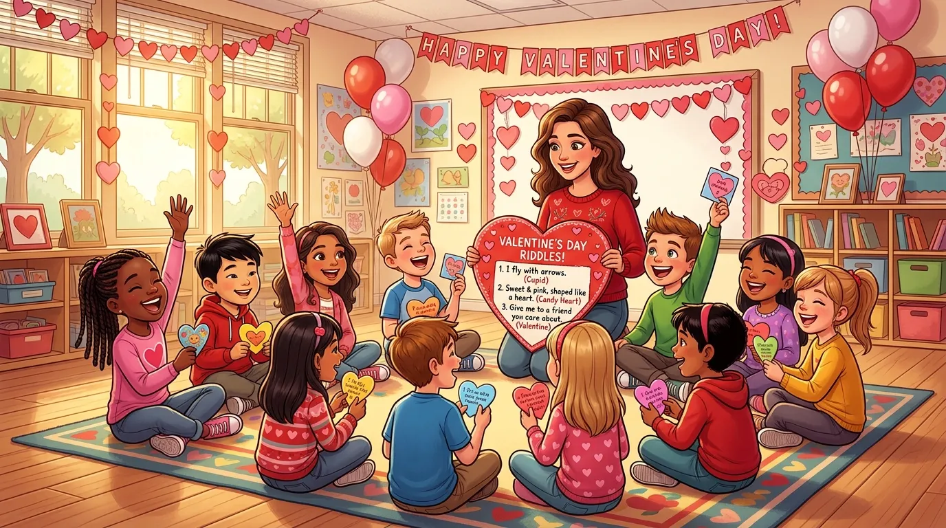 Valentine’s Day Riddle for Kids