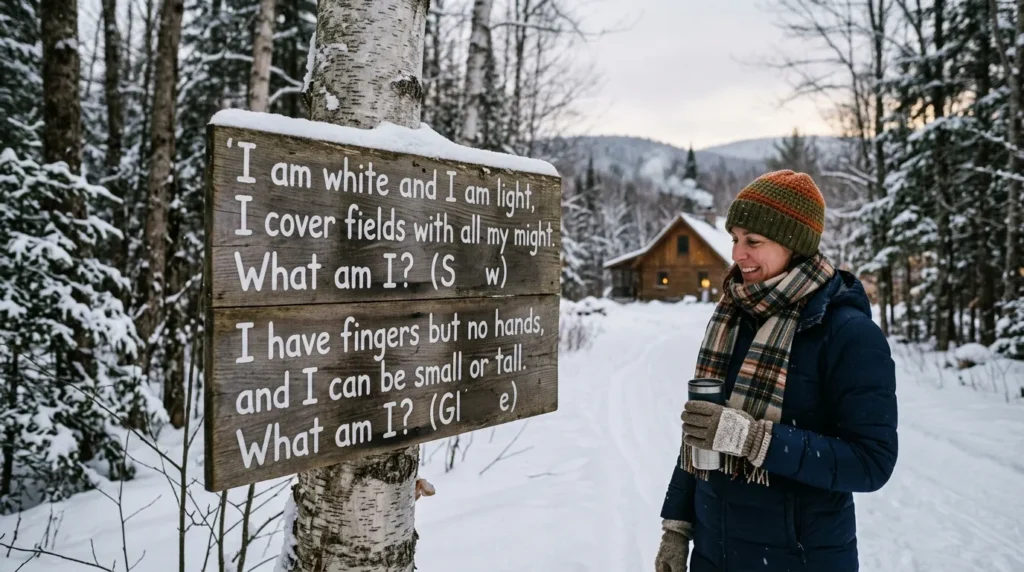 Winter and Snow Riddles