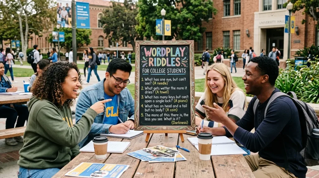 Wordplay Riddles for College Students