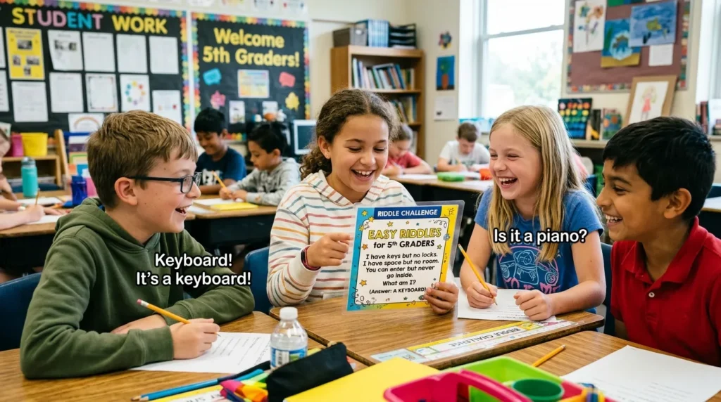 Easy Riddles for Fifth Graders