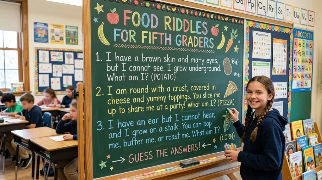 Food Riddles for Fifth Graders