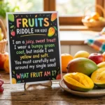 Fruits Riddle for Kids