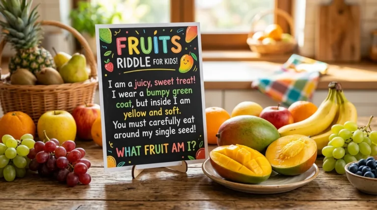 Fruits Riddle for Kids