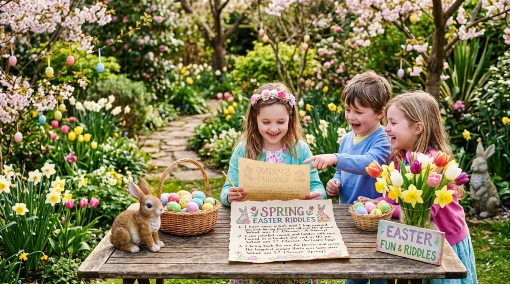 Spring Easter Riddles